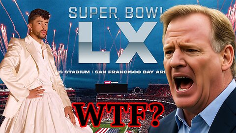 NFL DESTROYED for naming America HATING rapper Bad Bunny as the Super Bowl LX halftime performer!