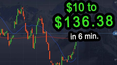 $10 to $136.38 in 6 minutes