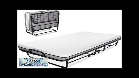 Milliard Deluxe Diplomat Folding Bed – Twin Size with Luxurious Memory Review