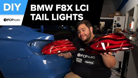 BMW F82 M4 Euro Shadowline LCI Tail Light Conversion DIY (2015-2020 BMW F80 M3, F83 M4)