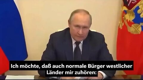 Putins Botschaft an normale westliche Bürger