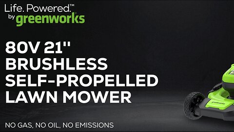 Greenworks 80V 21 Brushless Cordless