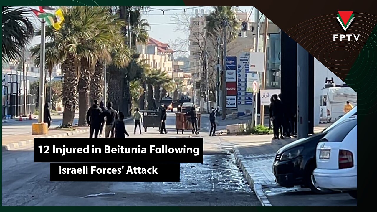 12 Injured in Beitunia Following Israeli Forces' Attack
