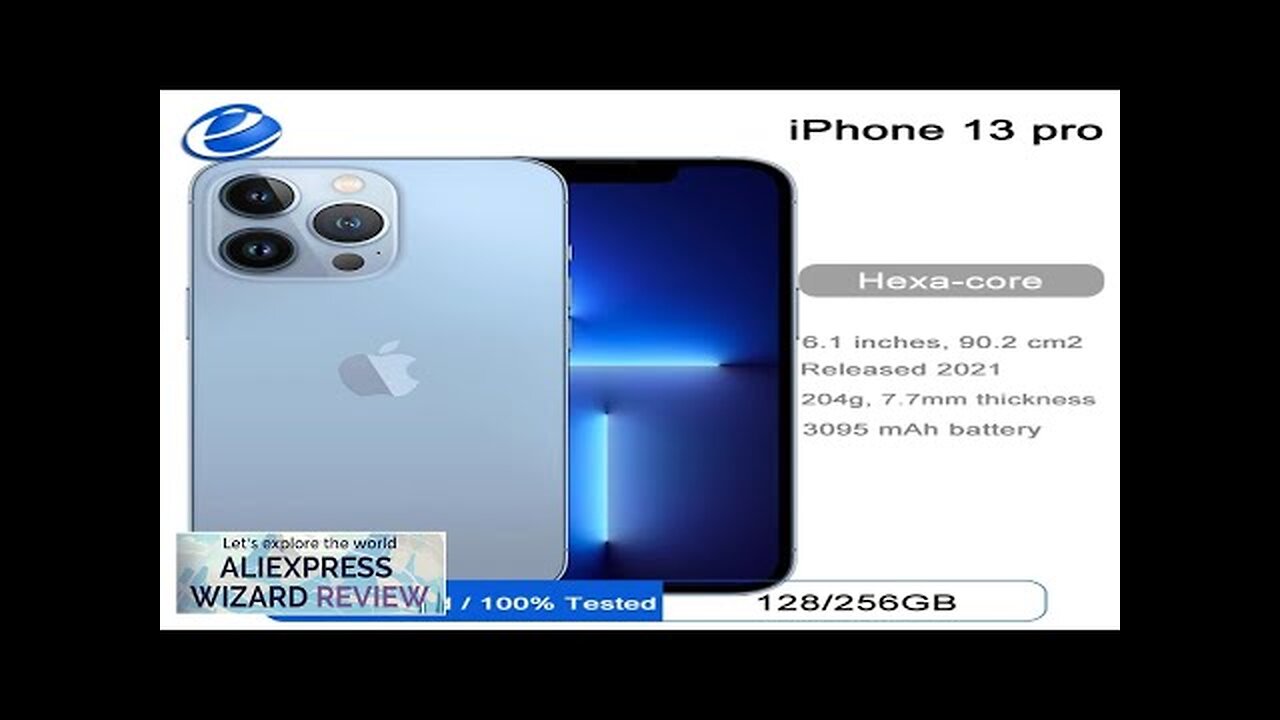 Apple iPhone 13 Pro 6.1" Super Retina XDR OLED Unlocked RAM 6GB Review