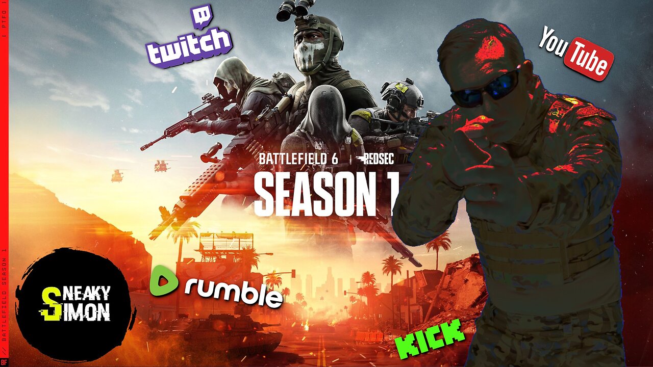 SNEAKY SIMON - BATTLEFIELD 6 challenges 🔴LIVE (internet died sorry)
