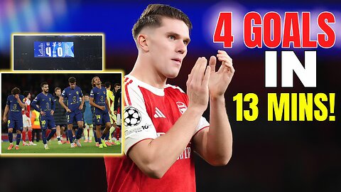 Arsenal DESTROY Atlético Madrid! 4 Goals in 13 Minutes | Gyökeres Ends Goal Drought in Style!