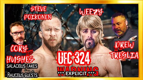 UFC 324 Fight Commentary W/ Cory Hughes | Steve Poikonen | Drew Treglia