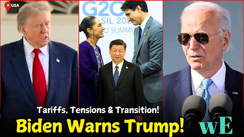 President Biden Urges Trump to Rethink Tariffs Amid Global and Domestic Challenges - WorldEye