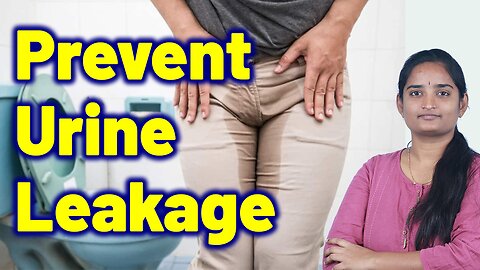 Safety Tips for Urinary Leakage, Stress Urinary Incontinence | Treatment Cure Medicine Gynaecology