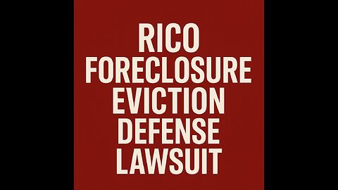42 USC 1983 Foreclosure Offense Lawsuit- Save Your Home