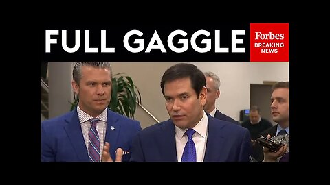 Rubio And Hegseth Give Update On U.S. Posture Towards Venezuela After Maduro Capture.mp4