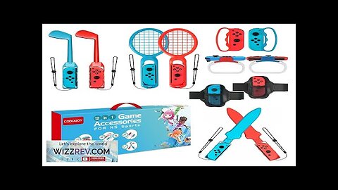 Switch Sports Accessories CODOGOY 12 in 1 Switch Sports Accessories Bundle Review