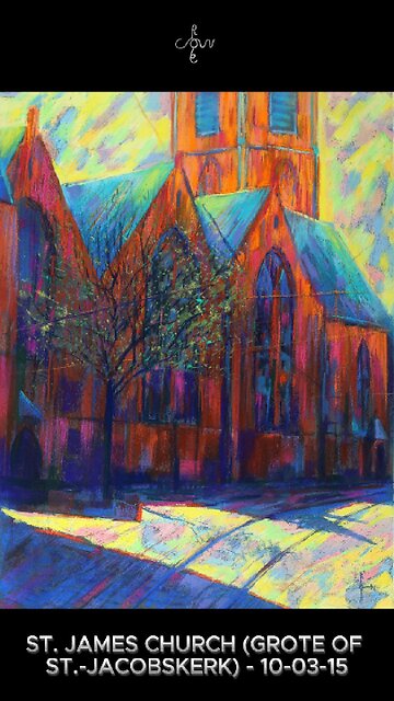 St. James Church (Grote of St.-Jacobskerk) in The Hague - 10-03-15