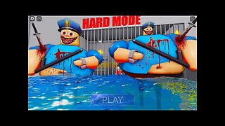 WATER NIGHTMARE MODE! BARRY'S PRISON RUN! HARD MODE A lot of Nightmare Barry (#Obby) #Roblox