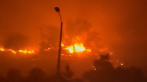 Apocalyptic Scenes From Palisades Fire In Los Angeles