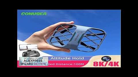 JJRC H107 Mini Drone Dron 8K 4K Quadcopter with Camera Real-Time Transmission Review