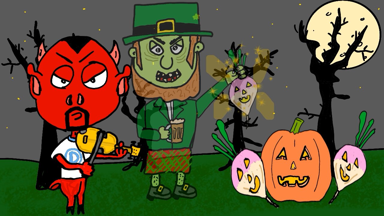 Stingy Jack tricked the devil