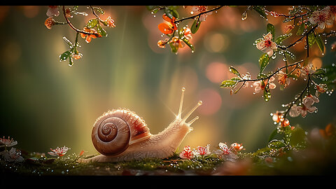 relaxing ambient music for deep sleep, nature sounds for calm meditation and stress relief