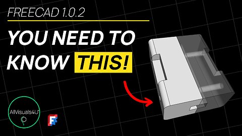 ⏱ TIMELAPSE 🧲 FreeCAD Tutorial - FreeCAD Mirror Body - FreeCAD Mirror Part - FreeCAD Mirror Feature