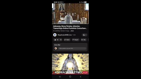 in polish Holy Mass Czatachowa 23/10/2025