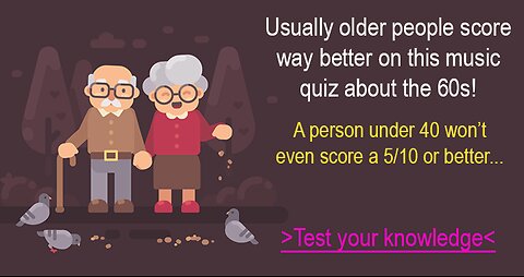 Music Quiz about the 60's
