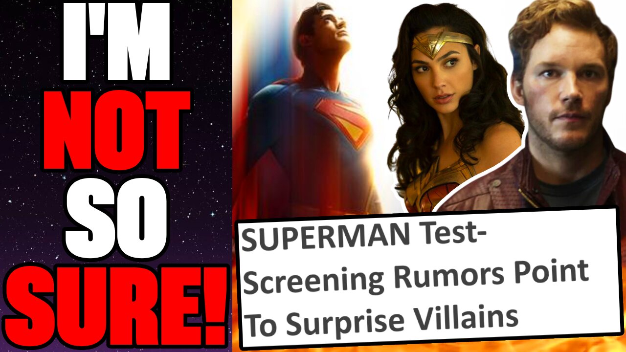Superman Test Screening Reports Sound STRANGE! | MORE VILLAINS? | Similar To WONDER WOMAN?
