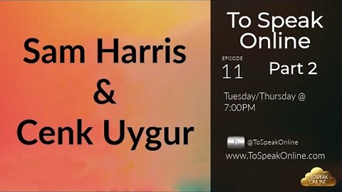 Sam Harris and Cenk Uygur Debate Part 2