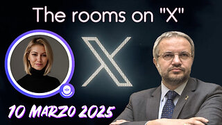 🔴"The Rooms on X" - IL lunedì del Sen. Claudio Borghi, Business & finance • Arts & culture (10.3.25)