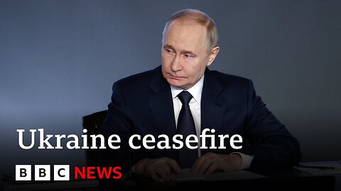 US en route to Russia for Ukraine ceasefire talks | BBC News