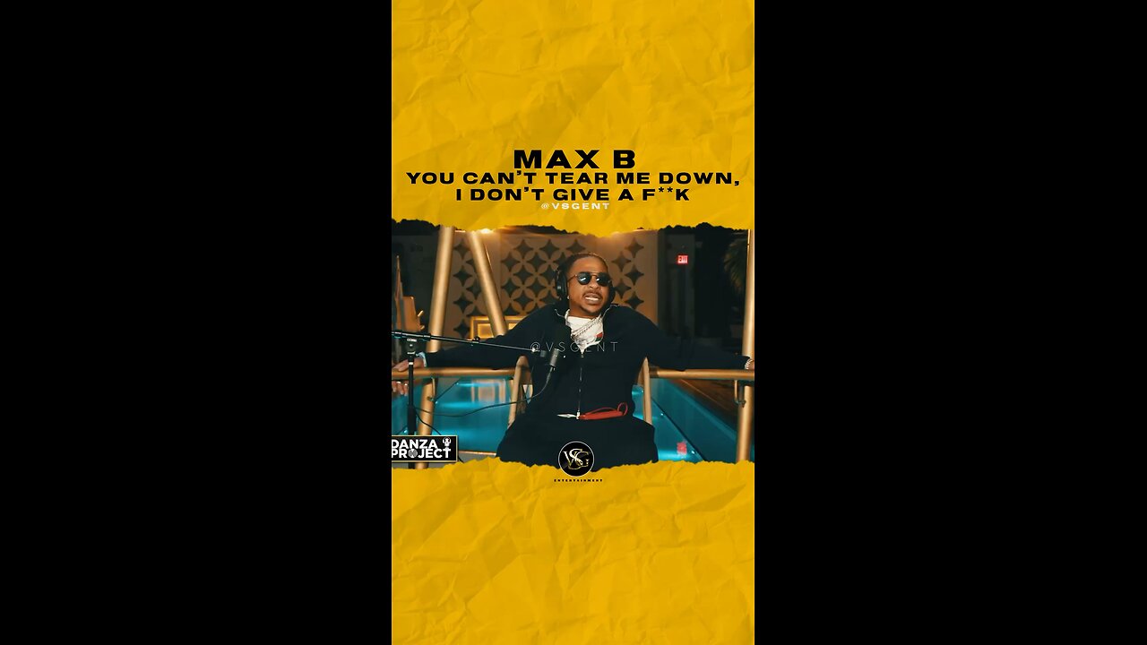 @maxb140 You can’t tear me down, I don’t give a f**k. #maxb 🎥 @thedanzaproject