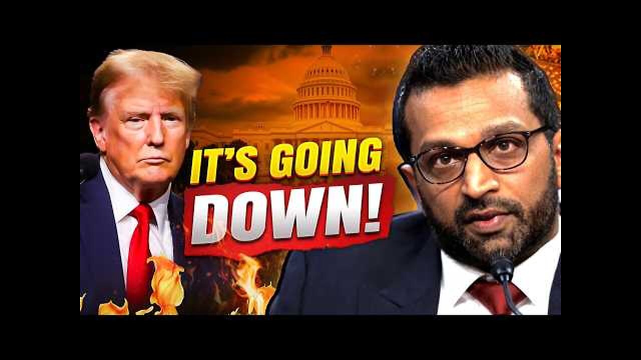 BREAKING: KASH PATEL JUST DROPPED A MAJOR BOMBSHELL!!