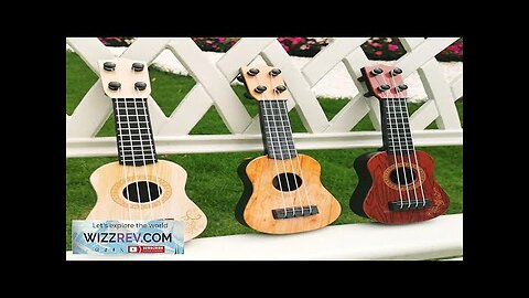 4 Strings Classical Ukulele Guitar Toy Musical Instruments for Kids Mini Guitar Review