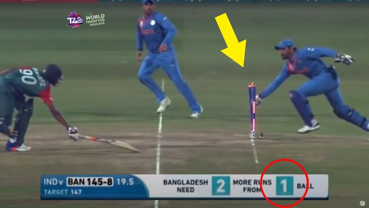 Incredible wicket keeping Moments