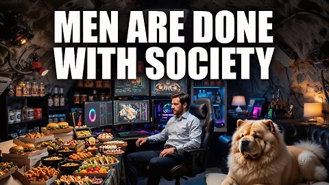70% of Men Have Completely Dropped Out of Society