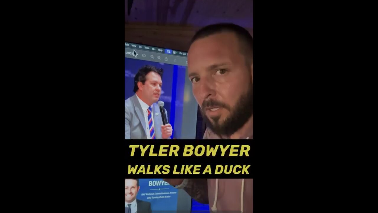 Ryan Matta ~ Tyler Bowyer is looking more like a suspect than a business associate