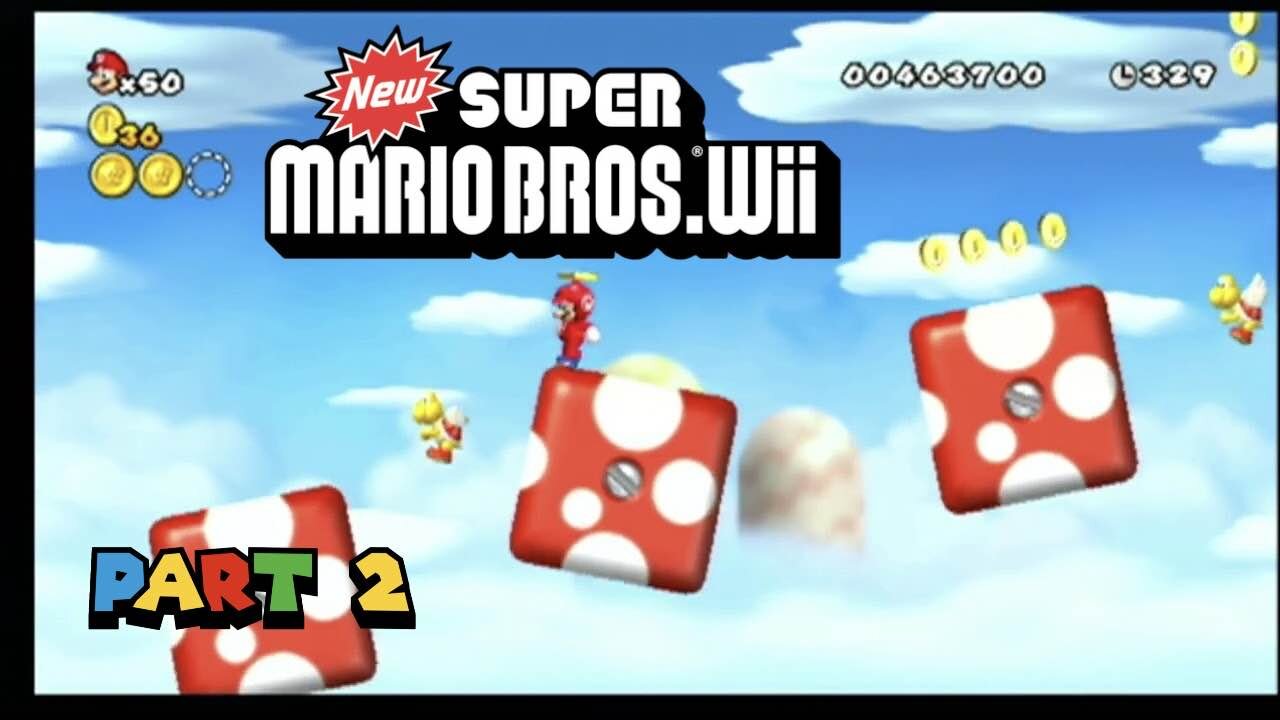 Plans for the Future... Let's Play New Super Mario Bros. Wii (Part 2) w/Friends