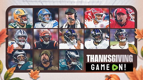Touchdowns And Turduckens! NFL Thanksgiving BEST BETS!