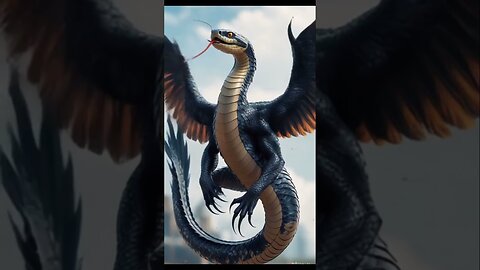 Snake and Eagle Ai animal fusion