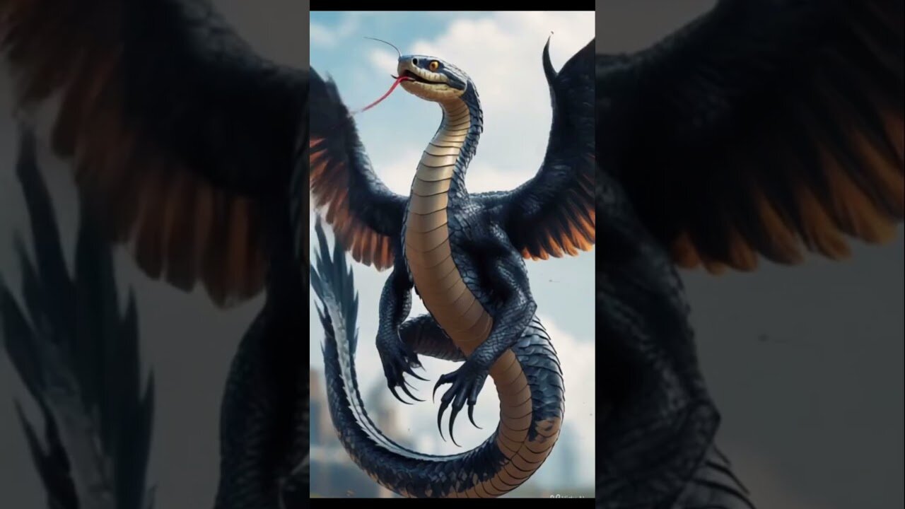 Snake and Eagle Ai animal fusion