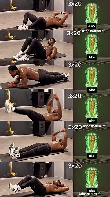 Abs workout at home six pack
