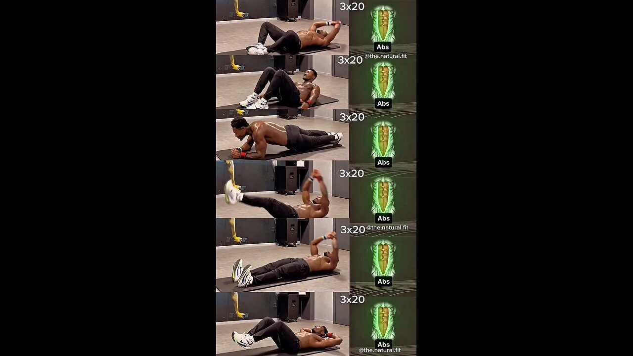 Abs workout at home six pack
