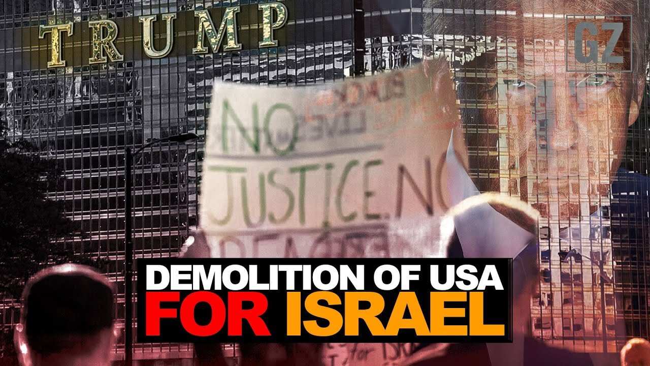 Trump uses Israel to justify controlled of demolition of America