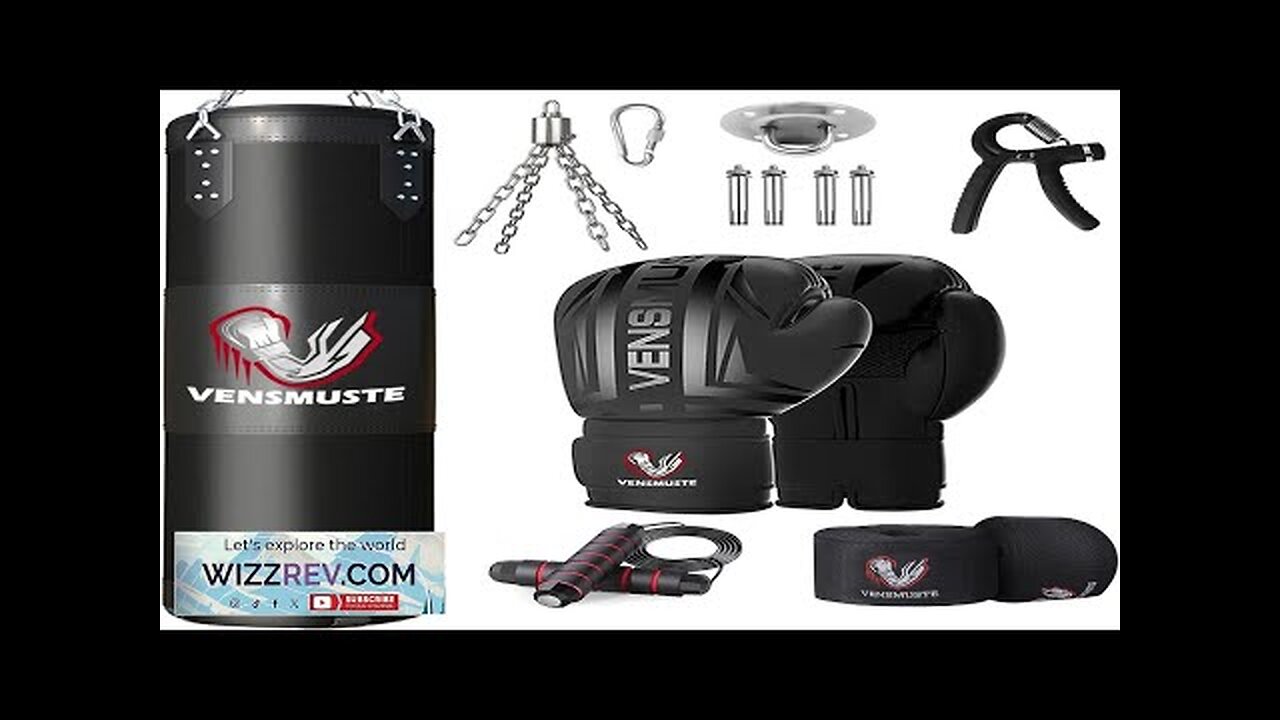 Punching Bag for Adults 4FT Oxford Heavy Boxing Bag Set Punching Bag Review