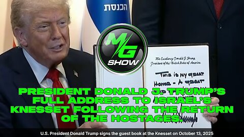 President Donald J. Trump’s full address to Israel’s Knesset following the return of the hostages.