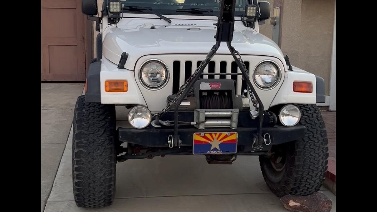 1999Jeep TJ Wrangler Walk Around Vid 1-2