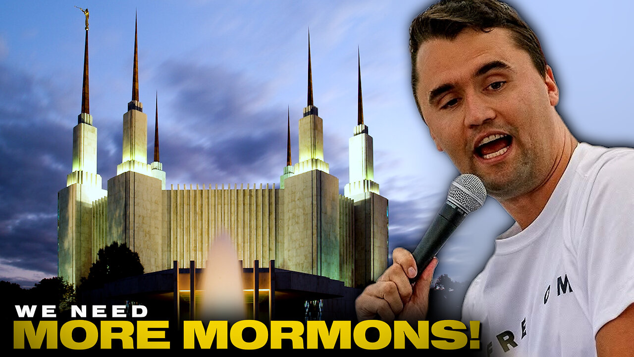 Charlie Kirk's Last Message: "We Need a Strong Mormon Church in This Country!"
