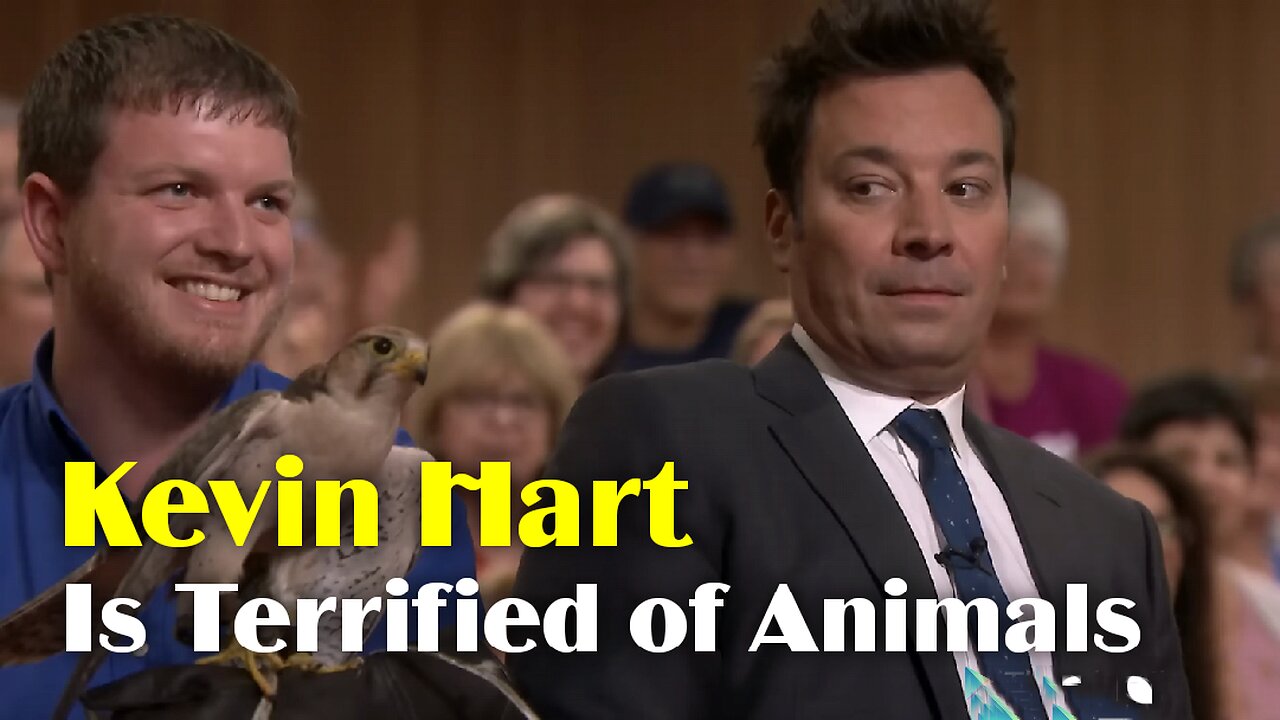 Kevin Hart Is Terrified of Animals | RayderMediaTV