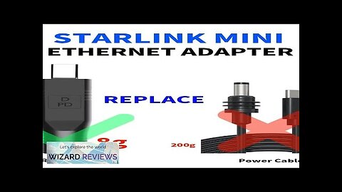 Starlink Mini accessories Starlink Ethernet Adaptestarlink mini cablestarlink mini usb Review