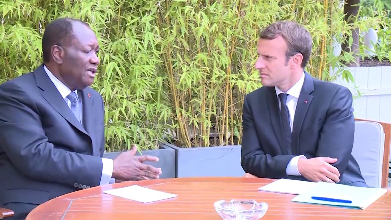 CRUCIAL LUNCH AT THE ÉLYSÉE ON FEBRUARY 1, 2025, BETWEEN EMMANUEL MACRON AND ALASSANE OUATTARA.