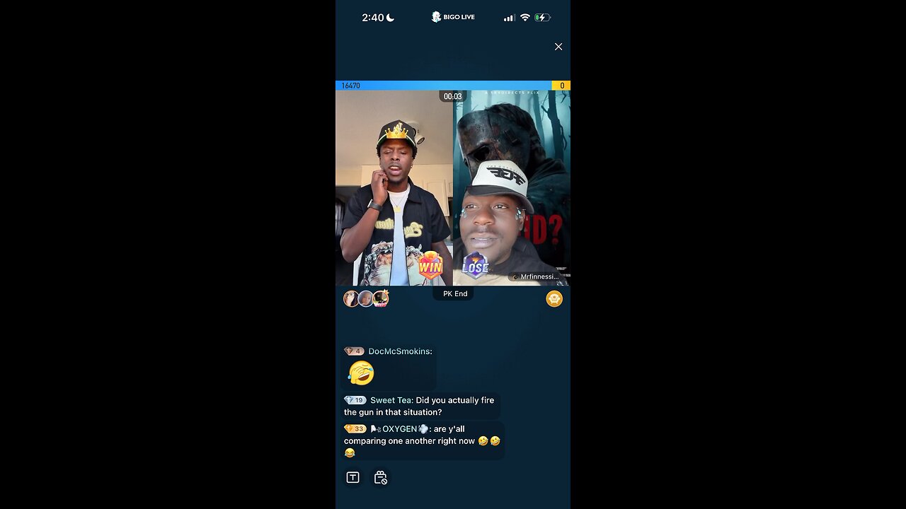 NOCAP LINED WITH FINESSE AND 21 BADBIHH BIGO LIVE